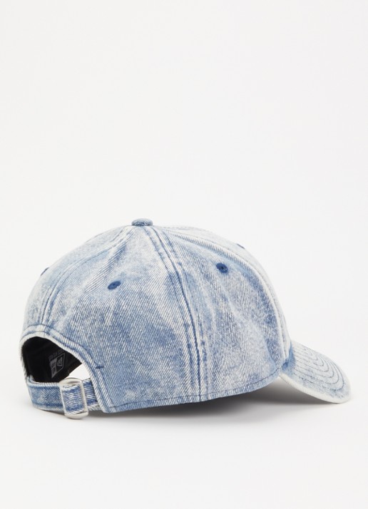 Zadig&Voltaire New Era x ZV Denim Voltaire pet met logoborduring - detail indigo