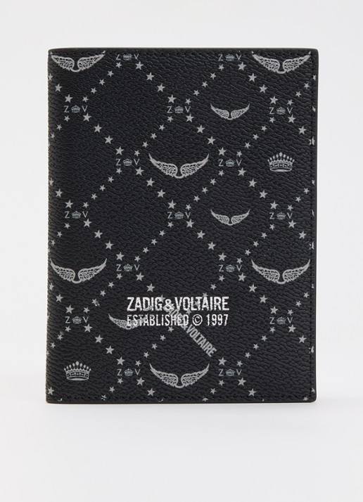 Zadig&Voltaire Paspoortetui met logo