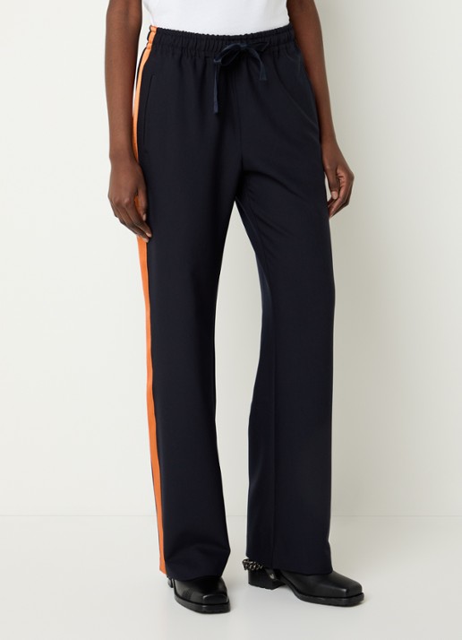 Zadig&Voltaire Poma high waist loose fit joggingbroek met steekzakken