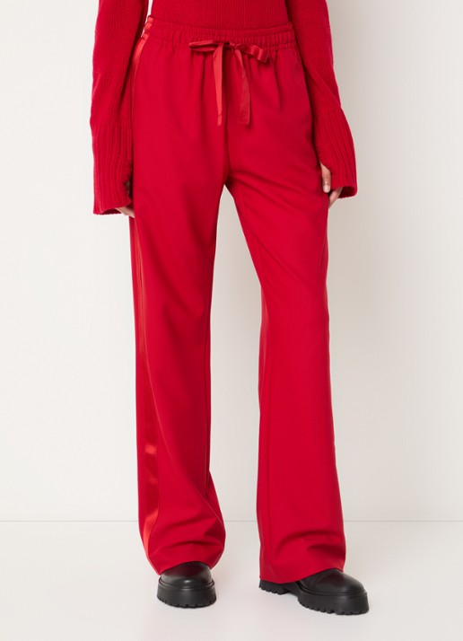 Zadig&Voltaire Poma high waist loose fit joggingbroek met steekzakken