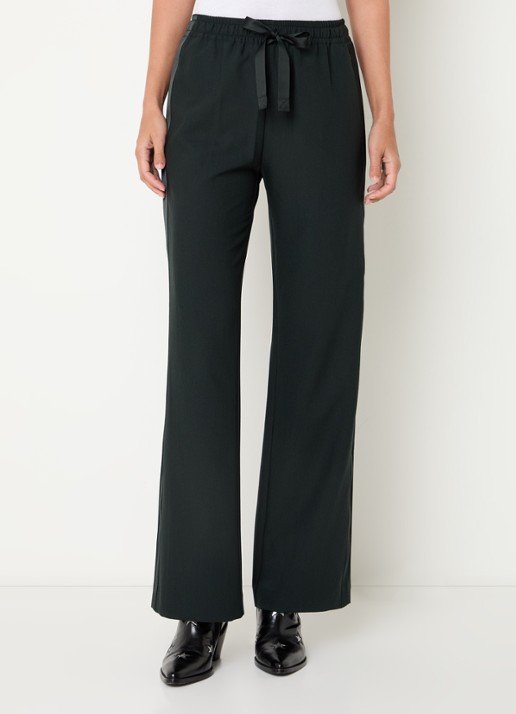 Zadig&Voltaire Poma high waist loose fit joggingbroek met steekzakken