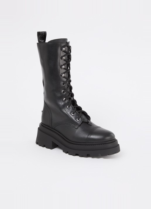 Zadig&Voltaire Ride bikerboot van leer