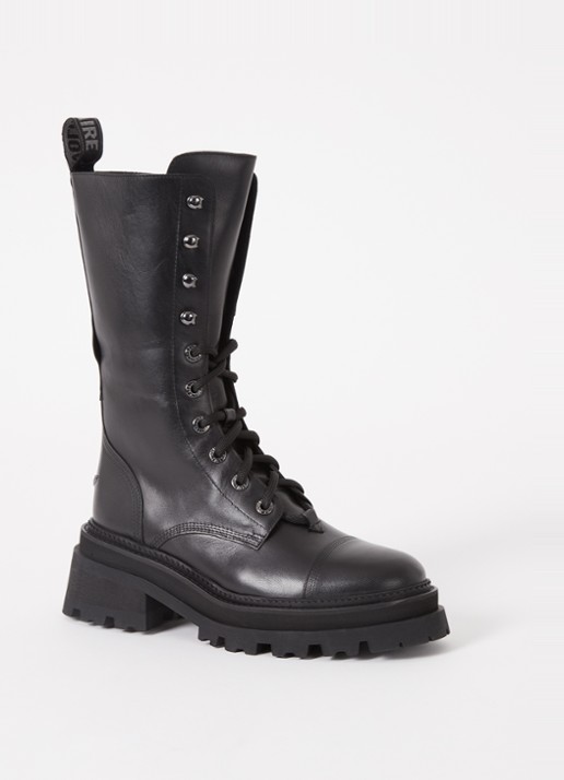 Zadig&Voltaire Ride veterboot van leer