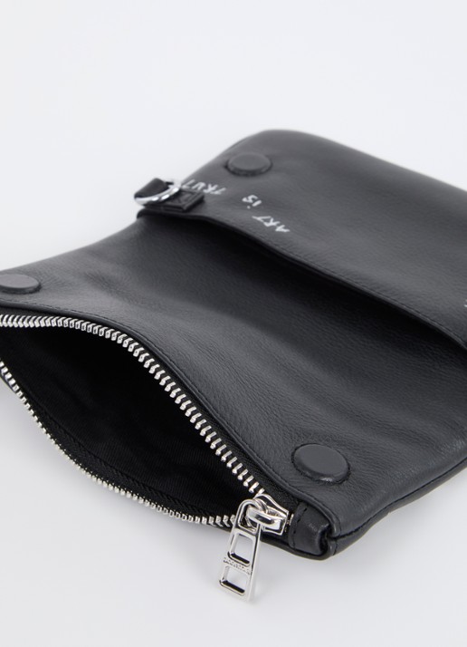 Zadig&Voltaire Rock clutch met afneembare schouderriem - detail 5 zwart