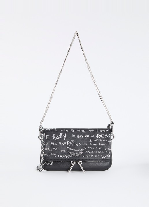 Zadig&Voltaire Rock clutch met afneembare schouderriem