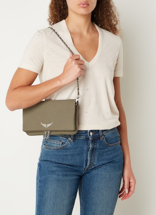 Zadig&Voltaire ROCK SOFT SAVAG - voorkant 6 bronsgroen