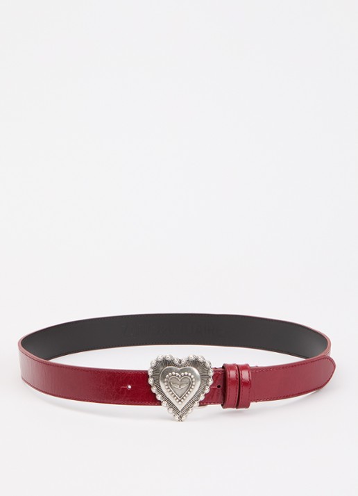 Zadig&Voltaire Santa Fe Crush riem van kalfsleer