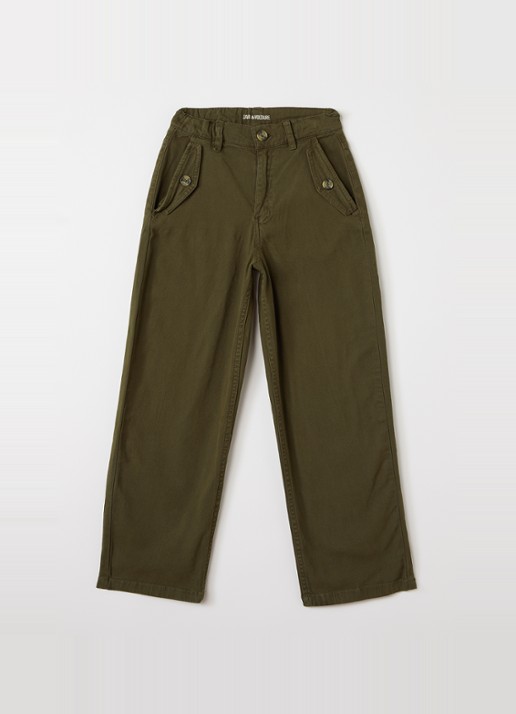 Zadig&Voltaire Straight fit chino met steekzakken