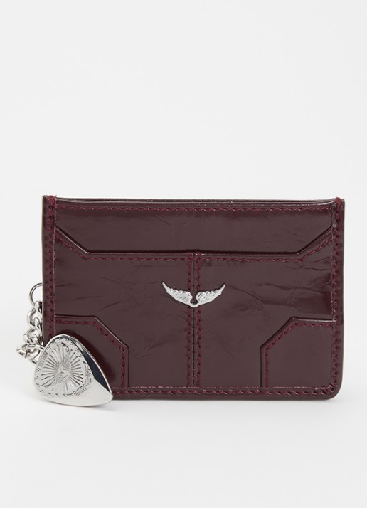 Zadig&Voltaire Sunny pasjeshouder van leer