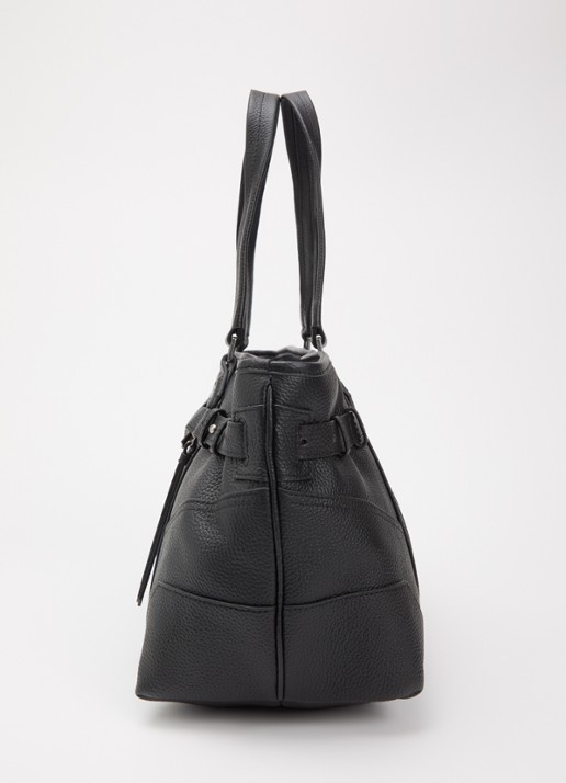 Zadig&Voltaire Sunny shopper van leer - detail 2 zwart