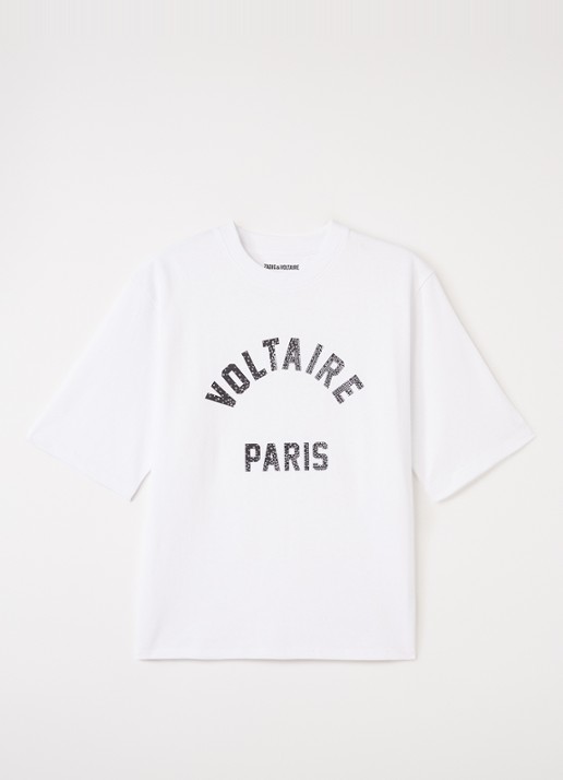Zadig&Voltaire T-shirt met strass