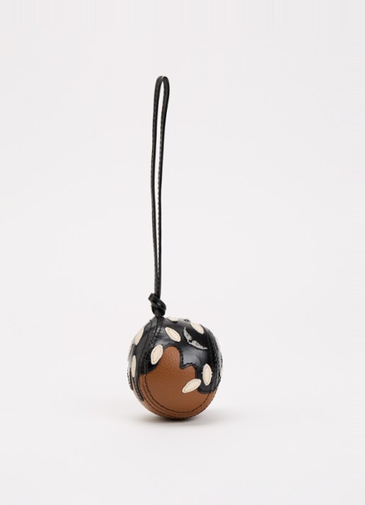 Zadig&Voltaire The Chocolate Chou sleutelhanger van leer