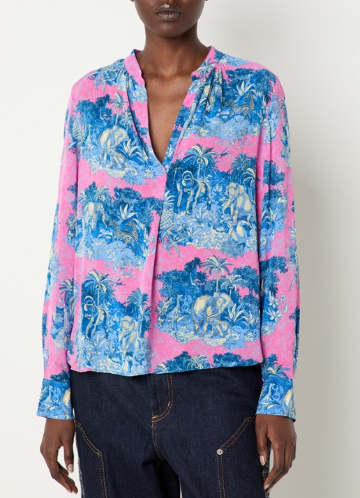 Zadig&Voltaire Tink tuniek met print