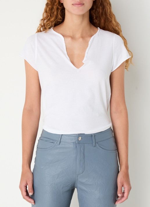 Zadig&Voltaire Tuni T-shirt met V-hals