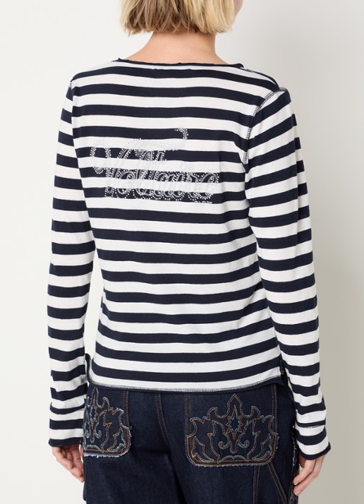 Zadig&Voltaire Tunisien longsleeve met V-hals