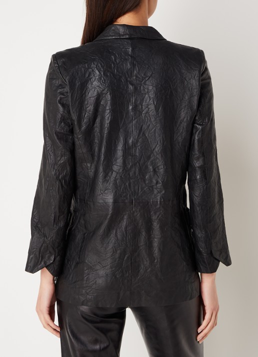 Zadig&Voltaire VISKO CUIR FROI - achterkant 3 zwart