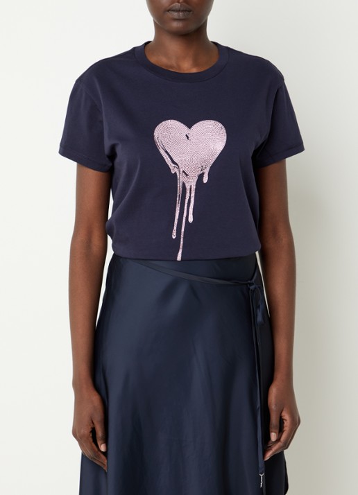 Zadig&Voltaire Walk HC T-shirt met strass