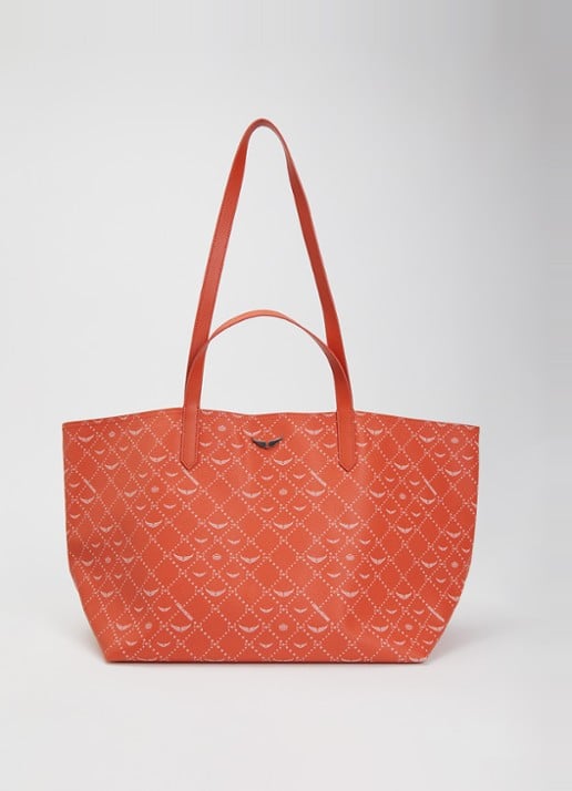 Zadig&Voltaire XL shopper met logoprint