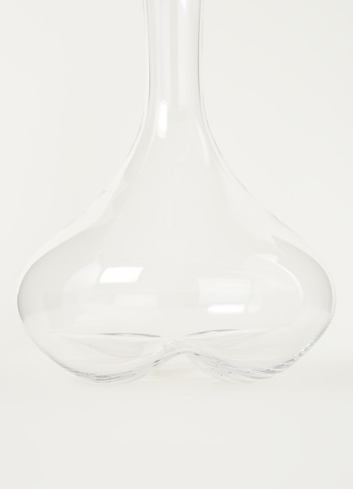 Zieher Pebble decanteerkaraf 1,8 liter - detail transparant