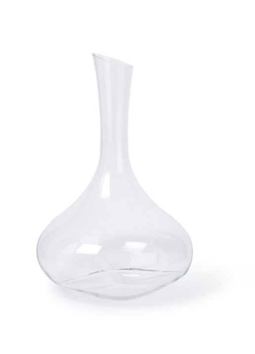 Zieher Pebble decanteerkaraf 1,8 liter - voorkant 2 transparant