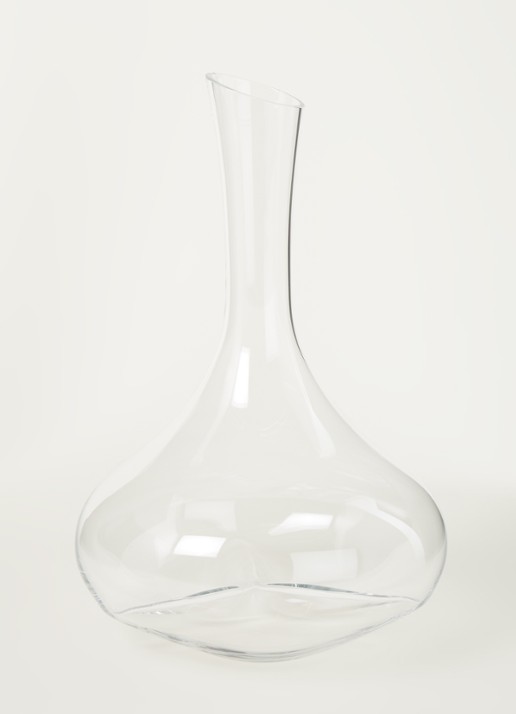 Zieher Pebble decanteerkaraf 1,8 liter - voorkant 3 transparant