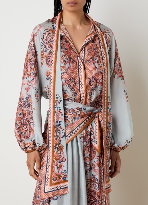 Zimmermann Aster blouse van zijde