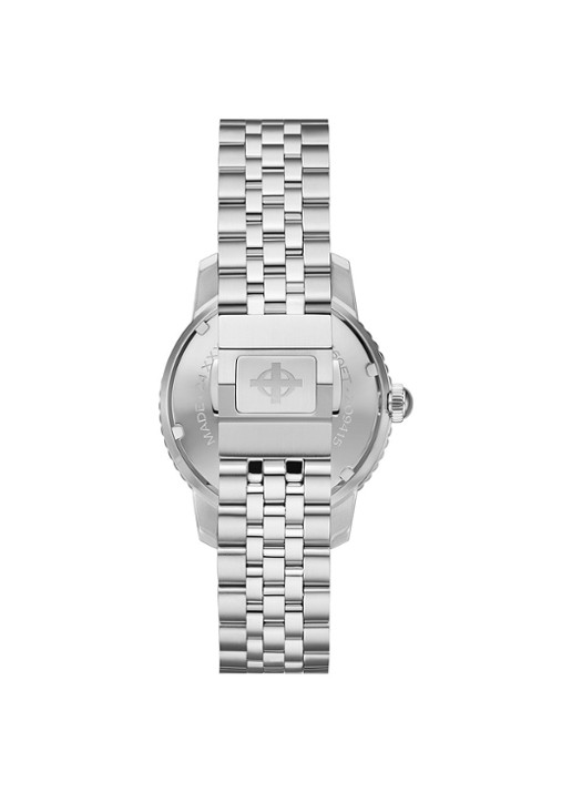 Zodiac Gmt horloge ZO9415 - detail zilver