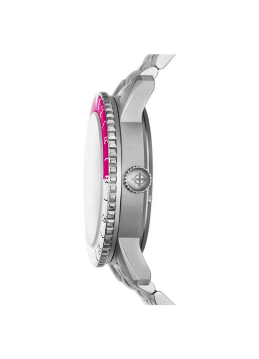 Zodiac Gmt horloge ZO9416 - detail 2 zilver