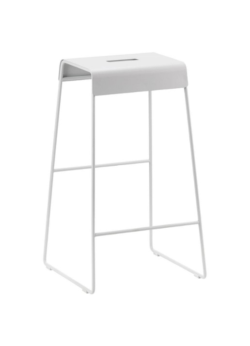 Zone Denmark A-Stool barkruk  - voorkant lichtgrijs
