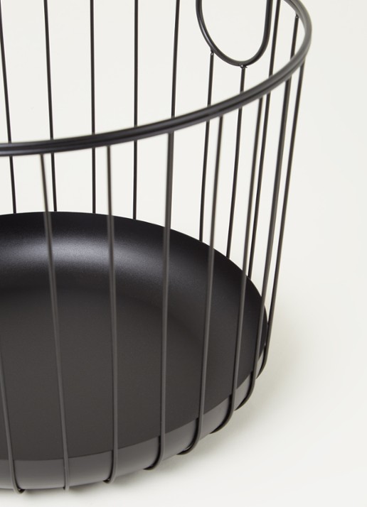 Zone Opbergmand Uni 41 cm - detail 3 zwart