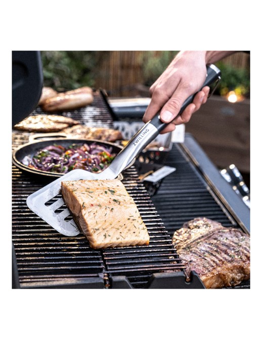 Zwilling Barbecue spatel 43 cm - detail 4 zilver