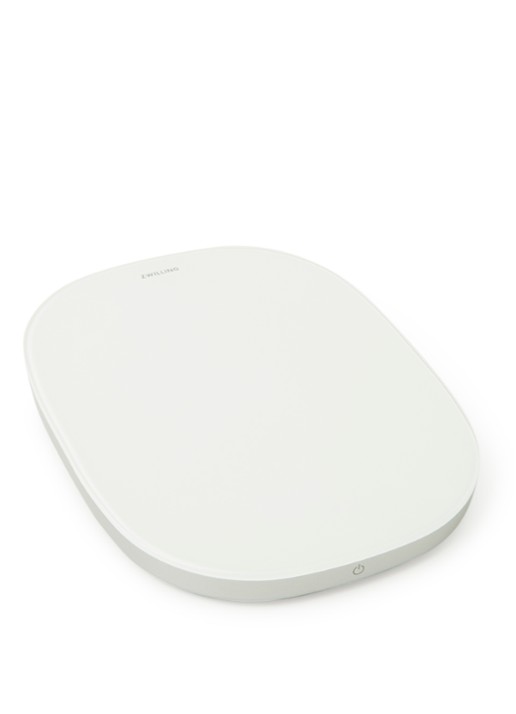Zwilling Enfinigy digitale keukenweegschaal - voorkant 2 gebroken wit
