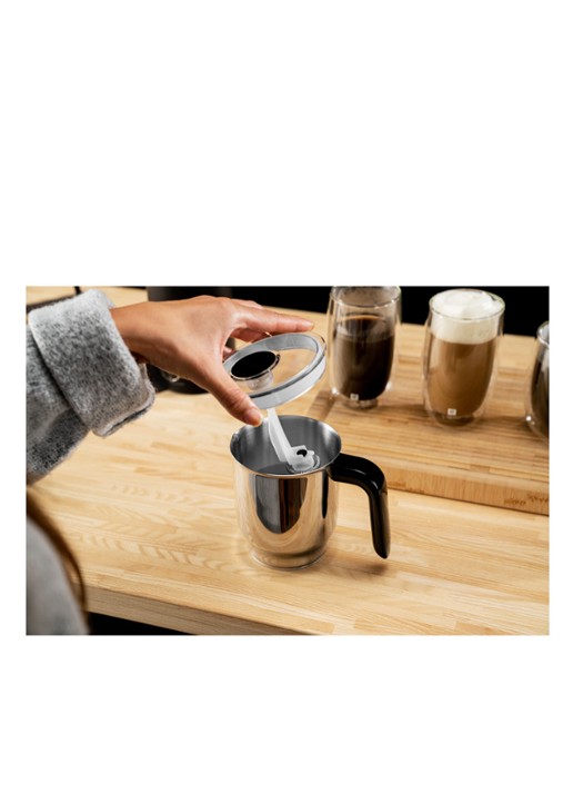 Zwilling Enfinigy melkopschuimer 0,5 liter - detail 6 zwart