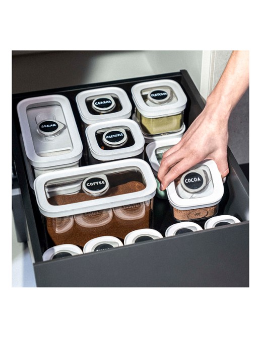 Zwilling Fresh & Save Cube bewaarset 4-delig - detail 5 transparant