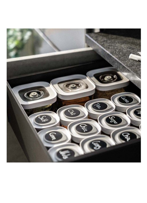 Zwilling Fresh & Save Cube Kruidenset 120 ml set van 3 - voorkant 2 transparant
