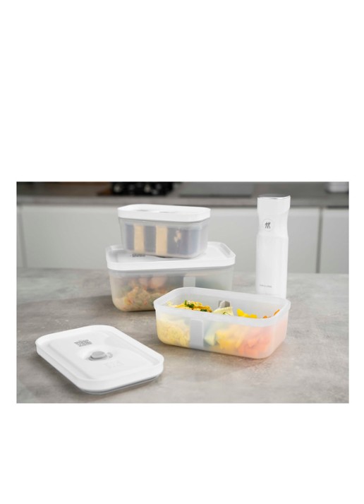 Zwilling Fresh & Save M vacuüm lunchbox 0,8 liter - detail 5 gebroken wit