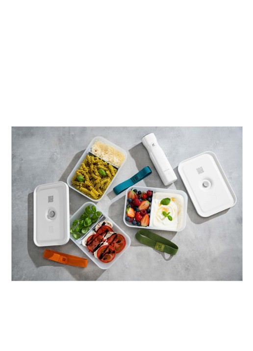 Zwilling Fresh & Save vacuüm lunchbox flat 22 x 15 x 6,5 cm - detail 3 gebroken wit
