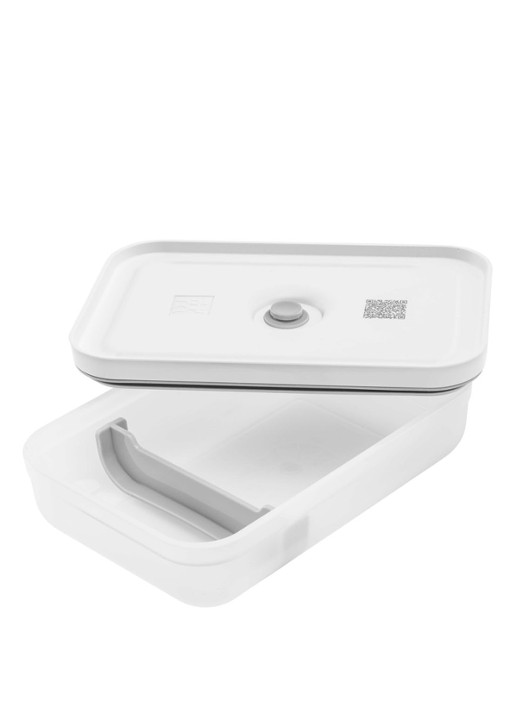 Zwilling Fresh & Save vacuüm lunchbox set van 3 - voorkant 2 gebroken wit