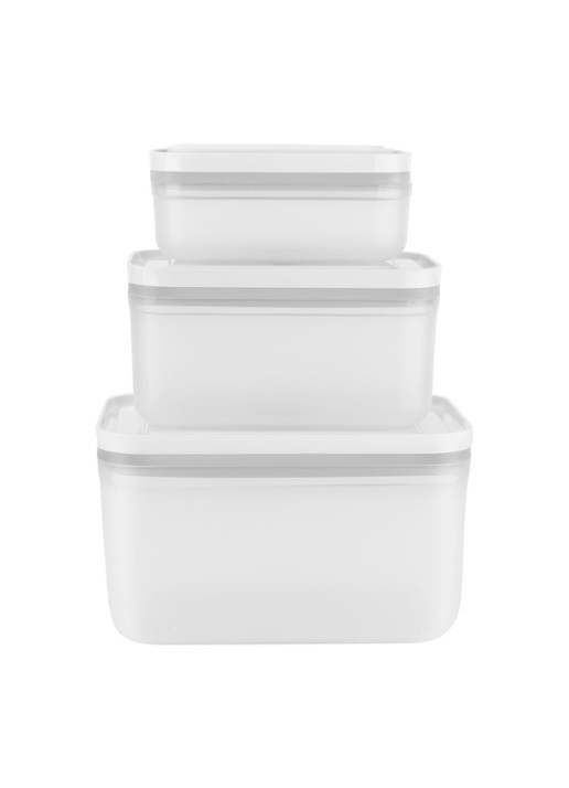 Zwilling Fresh & Save Vacuüm vershouddoos set van 3 - detail transparant