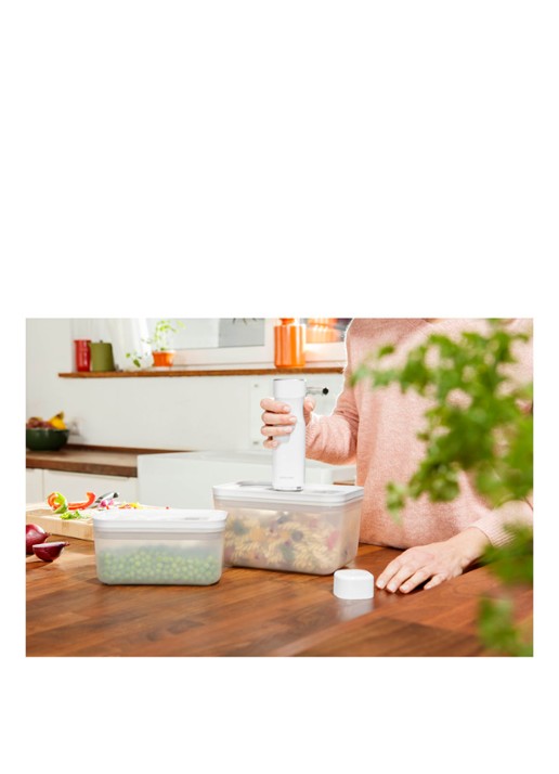 Zwilling Fresh & Save Vacuüm vershouddoos set van 3 - voorkant 4 transparant