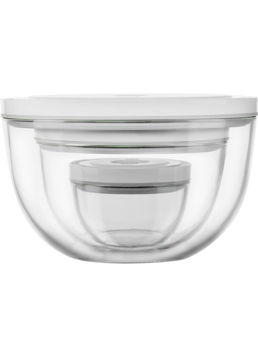 Zwilling Fresh & Save Vacuüm vershouddoos set van 3 - voorkant 2 transparant