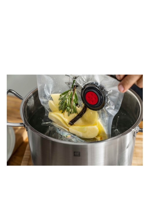 Zwilling Fresh & Save vloeistofbarrières voor vacuümzakken set van 6 - detail 2 antraciet