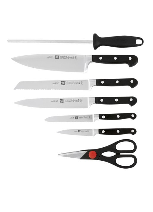 Zwilling PROFESSIONAL S Messenblok van beuken, 8-delig - detail 2 beige