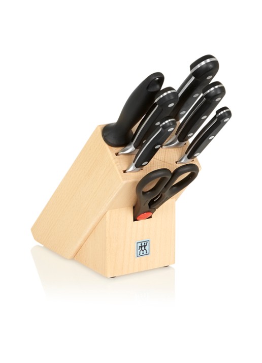 Zwilling PROFESSIONAL S Messenblok van beuken, 8-delig