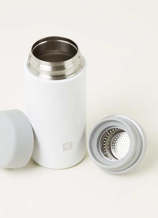 Zwilling Thermo Tea & Fruit Infuser Bottle thermosfles 420 ml - detail 3 gebroken wit