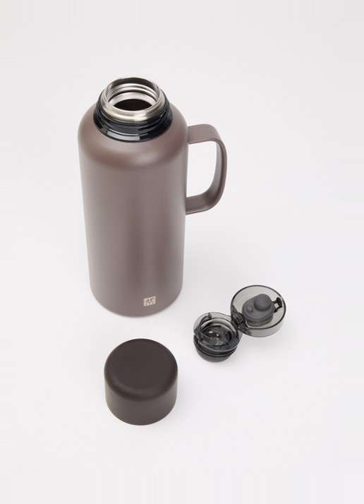Zwilling Thermosfles 120 cl - voorkant 2 donkerbruin