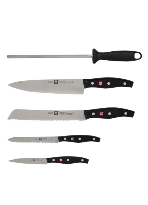 Zwilling Twin Pollux messenblok met messenset 6-delig - detail undefined