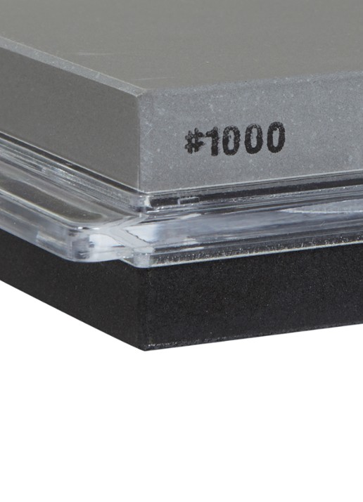 Zwilling TWIN PRO combi slijpsteen - detail grijs