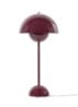 FlowerPot VP3 tafellamp 50 x Ø23 cm - Aubergine