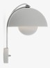 Flowerpot VP8 wandlamp 36 cm - Lichtgrijs